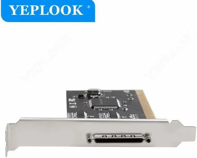 Alt view image 4 of 6 - PCI to 8x Serial Port RS232 DB9 COM Expansion Card I/O Controller Riser Adapter Chipset Systembase 16C1058 with Output Cable