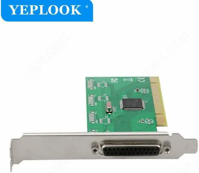 Alt view image 3 of 6 - PCI to DB25 25Pin Parallel Port LPT Printer PCI to Parallel Expansion Card Adapter Controller Chipset TXIC/TX382A for Desktop PC