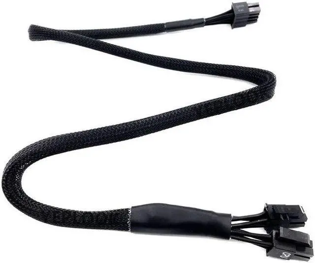 Alt view image 5 of 6 - Original CPU Power Cable Sleeved for CORSAIR HX650 HX750 HX850 HX1050 GOLD Type3 Modular PSU 8Pin to 4+4Pin P4 ATX12V 18AWG 65CM