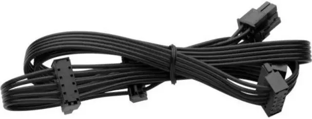 Alt view image 4 of 6 - YEPLOOK 6Pin to 3x SATA Angled Hard Disk Drive HDD SSD Power Cable for Corsair HX750i HX850i HX1000i HX1200i Type 3 Modular Power 18AWG