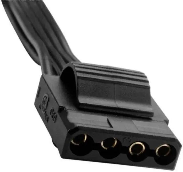Alt view image 6 of 6 - YEPLOOK 6Pin to 3 Molex IDE 4Pin PATA Perif Optical HDD Floppy Drive Fan Power Cable for Corsair AX760i, AX860i, AX1200i, AX1500i AX-i Type 3 Modular Power