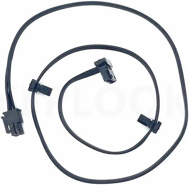 Alt view image 4 of 6 - 6Pin to 3 Molex IDE 4Pin Angled PATA Perif for Fan Optical Floppy HDD for CORSAIR 550W 650W 750W 850W 1000W 1200W Modular Power