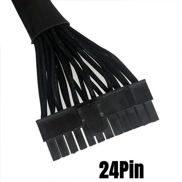 Alt view image 5 of 5 - YEPLOOK Type 3 14+10Pin to 20+4Pin 24Pin ATX Main Power Cable Net 18AWG 60CM for Corsair Type 3 CX Series CX550W CX650W CX750W Modular PSUs