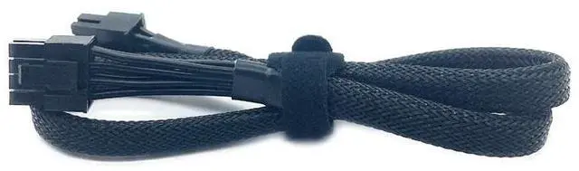 Alt view image 5 of 6 - Original New SEASONIC PCI-E 8Pin 6+2Pin Sleeved VGA GPU Power Cable for Platinum 660W 760W 860W 1050W 1200W P Series Modular PSU