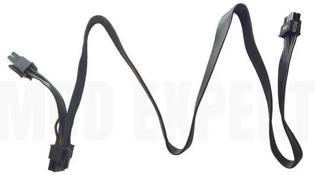 Alt view image 3 of 7 - Original New Dual 6+2Pin 8Pin PCIe VGA Modular Power Cable for SEASONIC FOCUS+ GOLD GX-1000, GX-850, GX-750, GX-650, GX-550 PSUs