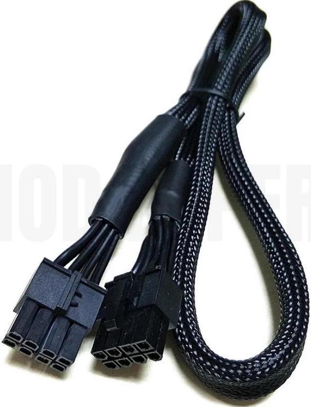Alt view image 5 of 6 - Original Seasonic Modular Fonte PSU 8Pin to 4+4Pin CPU Power Cable Net for Prime SnowSilent 750 Titanium, 650 Platinum, 550 Gold