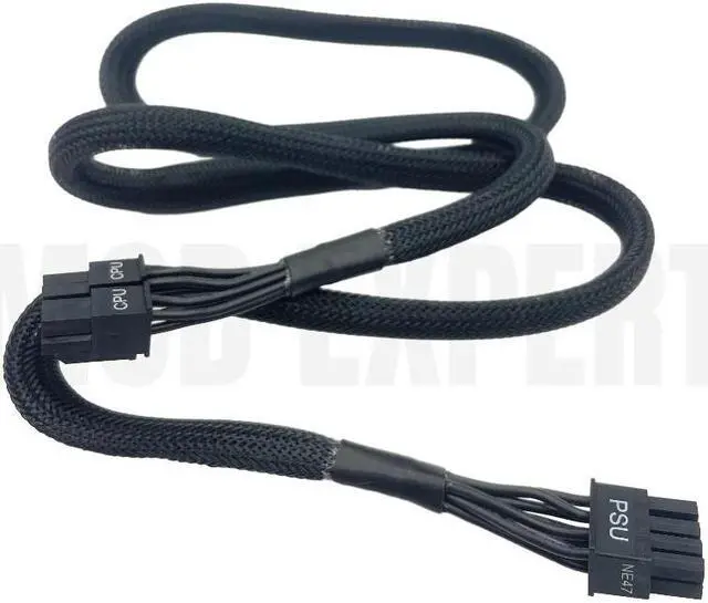 Alt view image 5 of 7 - Original Seasonic FOCUS PLUS Modular PSU 8Pin to 4+4Pin CPU Power Cable Net for PX-1000, PX-850, PX-750, PX-650, PX-550 Platinum