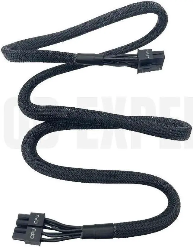 Alt view image 6 of 7 - Original Seasonic FOCUS PLUS Modular PSU 8Pin to 4+4Pin CPU Power Cable Net for PX-1000, PX-850, PX-750, PX-650, PX-550 Platinum