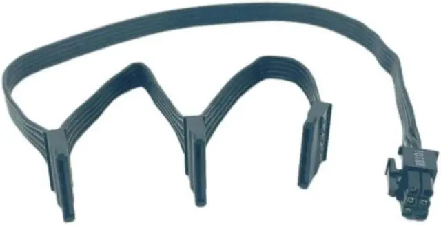 Alt view image 5 of 7 - Original Seasonic 3 SATA Straight SSD HDD Power Cable for Seasonic PRIME GOLD GX-1300, GX-1000, GX-850, GX-750, GX-650 Modular