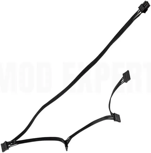 Alt view image 3 of 6 - Original Seasonic 4 SATA Straight HDD SSD Power Cable for Seasonic FOCUS PLUS 1000W 850W 750W 650W 550W GOLD Modular Power Unit