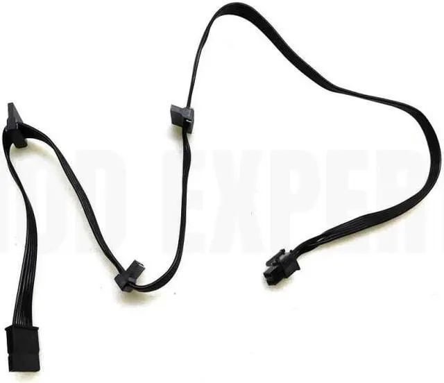Alt view image 3 of 6 - Genuine Seasonic 4 SATA Angled HDD SSD Modular Power Cable for Seasonic FOCUS PLUS 1000W 850W 750W 650W 550W Platinum Power Unit