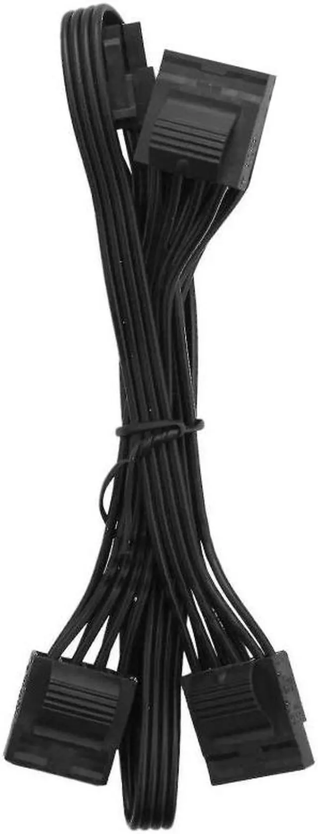 Alt view image 4 of 6 - Original Seasonic 3 Molex IDE 4Pin Perif Modular Power Cable for Seasonic PRIME Ultra Titanium 1600W 1300W 1000W 850W 750W 650W