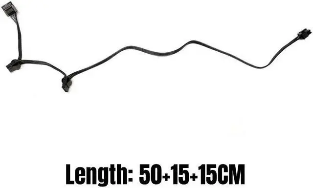 Alt view image 6 of 6 - Genuine Seasonic 3 Molex IDE 4Pin Peripheral Straight Modular Power Cable for Seasonic PRIME, FOCUS, CORE, M12II EVO, SnowSilent