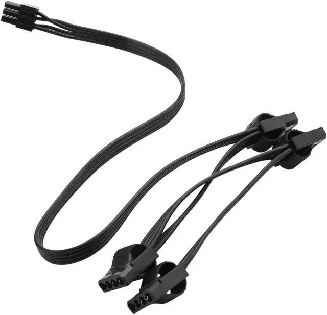 Alt view image 2 of 6 - Original Seasonic 4 Molex IDE 4Pin Female Perif Modular Power Cable for Seasonic PRIME Ultra Platinum 1000W 850W 750W 650W 550W