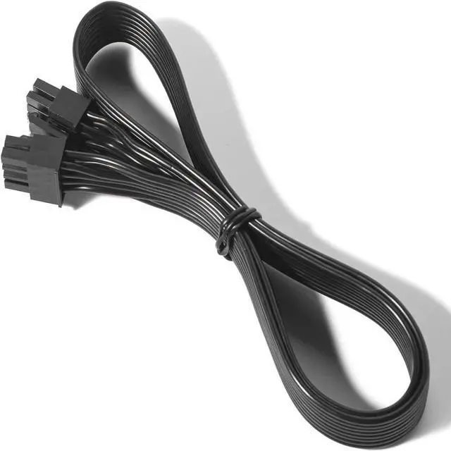 Alt view image 5 of 6 - YEPLOOK EPS/ATX12V 8Pin 4+4 CPU Power Cable Compatible with Corsair HX1200, HX1050, HX1000, HX850, HX750, HX650 Modular Powers, 18AWG Flat Wire 60CM