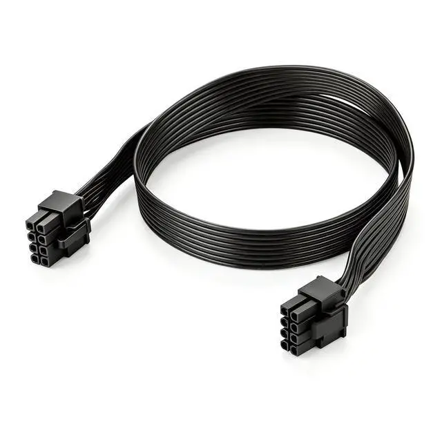 Alt view image 2 of 6 - GPU Power Cable PCI-e 8Pin (6+2) for Seasonic FOCUS Gold & Platinum All Series 1300W, 1000W, 850W, 750W, 650W, 550W Modular PSUs