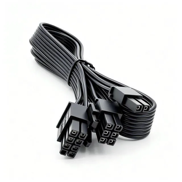 Alt view image 4 of 6 - YEPLOOK GPU Power Cable PCI-e 8Pin 6+2 for Seasonic CORE GC-650/GC-550/GC-500, GM-650/GM-550/GM-500, GX-650/GX-550/GX-500 Modular Powers