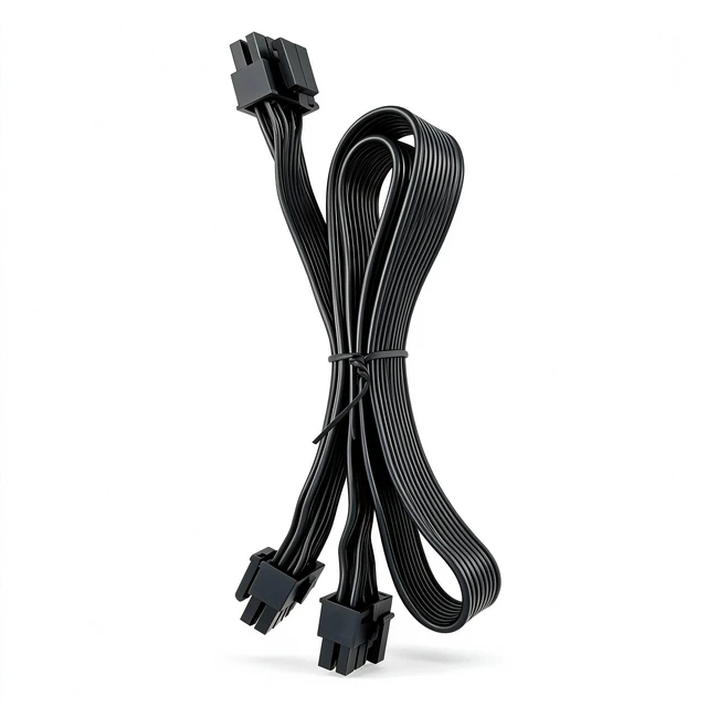 Alt view image 5 of 6 - YEPLOOK Dual CPU 8-PIN (4+4) EPS12V ATX12V Power Cable Compatble with Seasonic CORE GX/GC/GM 650W, 550W, 500W All Series Modular Powers