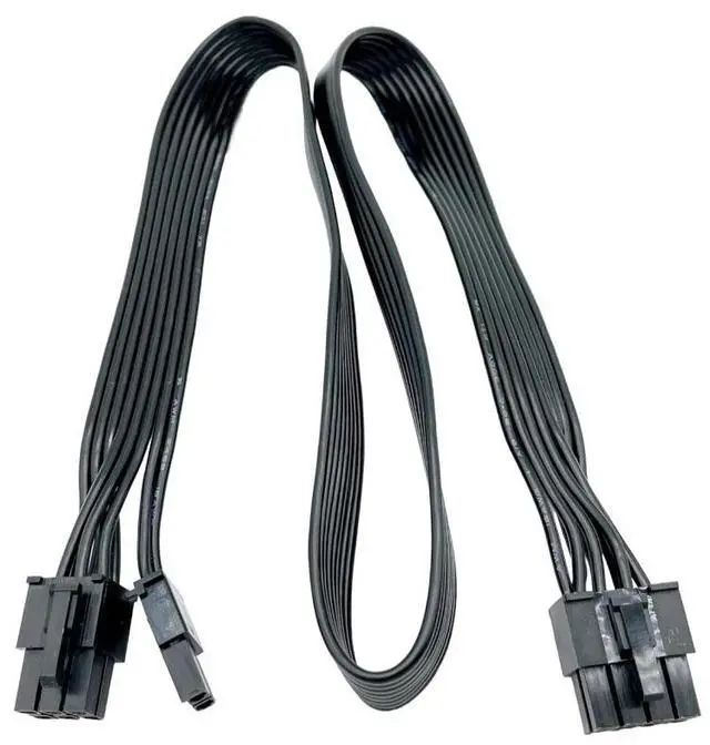 Alt view image 10 of 14 - YEPLOOK PCI-e 6+2Pin 8Pin 18AWG 60CM, GPU Power Cable for Corsair TX850M, TX750M, TX650M, TX550M 80 PLUS Gold Semi Modular Power
