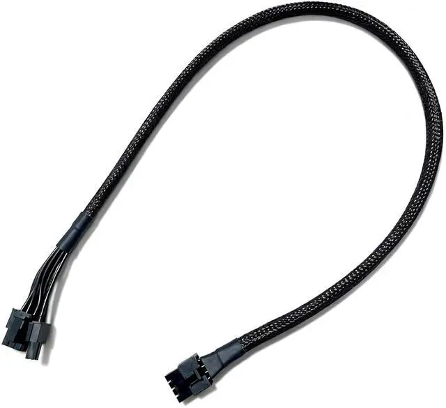 Alt view image 4 of 7 - YEPLOOK 6+2 PCIe 8Pin 6+2Pin Sleeved Net 18AWG 60CM GPU Power Cable for Corsair TX850M, TX750M, TX650M, TX550M TX-M Type 3 Modular Power