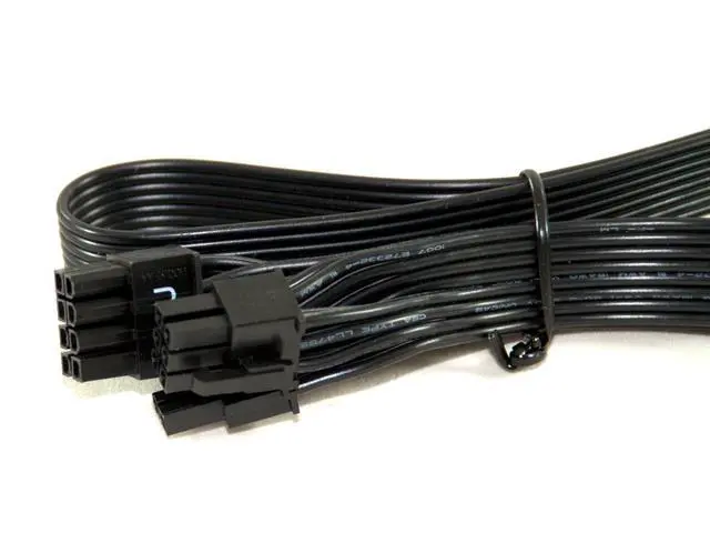 Alt view image 6 of 7 - YEPLOOK PCIe Dual 8Pin 6+2Pin GPU Power Cable for Corsair RM1000x, RM850x, RM750x, RM650x GOLD RM-x TYPE 4 Modular Power, 60+20 CM 18AWG