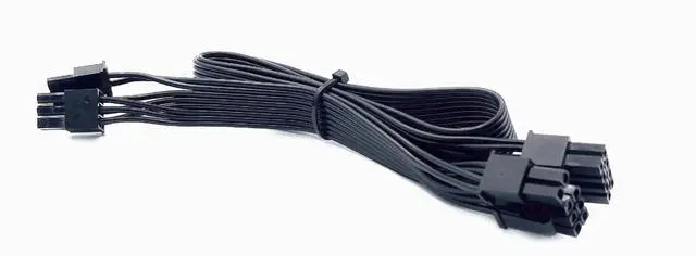 Alt view image 4 of 7 - YEPLOOK PCIe Dual 8Pin 6+2Pin GPU Power Cable for Corsair RM1000x, RM850x, RM750x, RM650x GOLD RM-x TYPE 4 Modular Power, 60+20 CM 18AWG