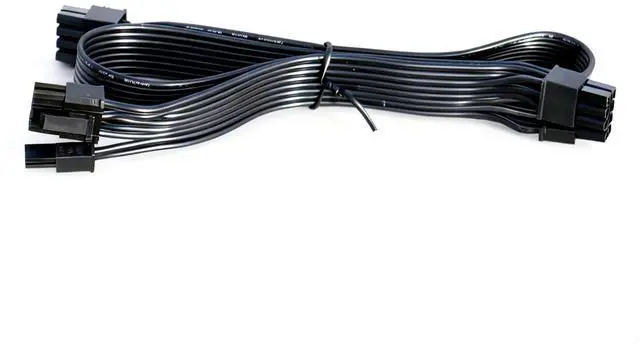 Alt view image 6 of 7 - YEPLOOK PCI-E Dual 8Pin 6+2Pin VGA GPU Power Cable for Corsair RM1000e, RM850e, RM750e RM-e Type 4 Modular Power, 18AWG 60+20CM