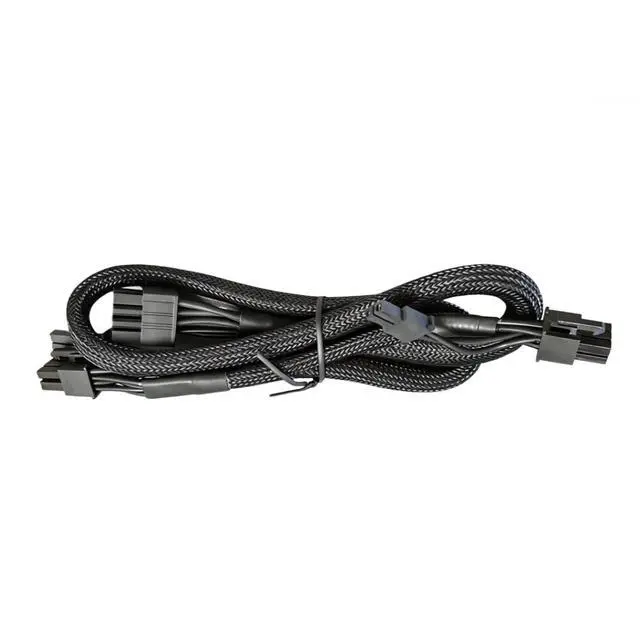 Alt view image 3 of 7 - YEPLOOK 8Pin to PCIe Dual 8Pin 6+2Pin Sleeved Net 18AWG, GPU Power Cable for Corsair RM850 RM750 RM650 Gold (2021) Type 4 Modular Power