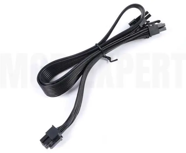 Alt view image 7 of 7 - YEPLOOK PCIe Dual 6+2Pin 8Pin GPU Power Cable for Seasonic FOCUS GM-850, GM-750, GM-650, GM-550, GM-500, GM-450 GOLD Modular Power, 18AWG Flat Wire