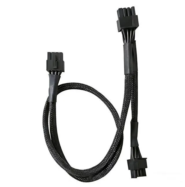 Alt view image 7 of 7 - YEPPLOOK PSU 8Pin to Dual PCIe 8Pin 6+2Pin GPU Power Cable for Seasonic Prime GX-1000, GX-850, GX-750, GX-650 Modular Power, Sleeved Net