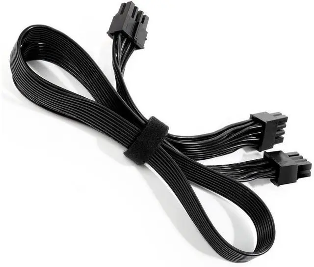 Alt view image 7 of 7 - YEPLOOK EPS/ATX12V Dual CPU 8Pin 4+4Pin Power Cable for Seasonic G Series SSR-750RM, 650RM, 550RM, 450RM, 360GP Modular Power, 18AWG Flat Cable
