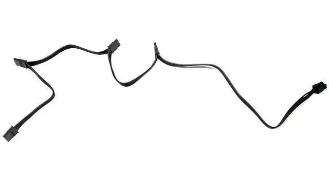 Alt view image 7 of 7 - YEPLOOK 6Pin to 4 SATA Straight HDD SSD Power Cable for Seasonic CORE GM-650, GM-550, GM-500 Semi Modular Power Supply