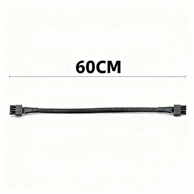 Alt view image 7 of 7 - YEPLOOK PCIe 6+2Pin 8Pin Graphics Card GPU Power Cable for Seasonic FOCUS Gold SGX-750 750W, SGX-650 650W, SGX-550 550W, SGX-500 500W Modular Power, 18AWG Sleeved Net 60CM/23.62inch