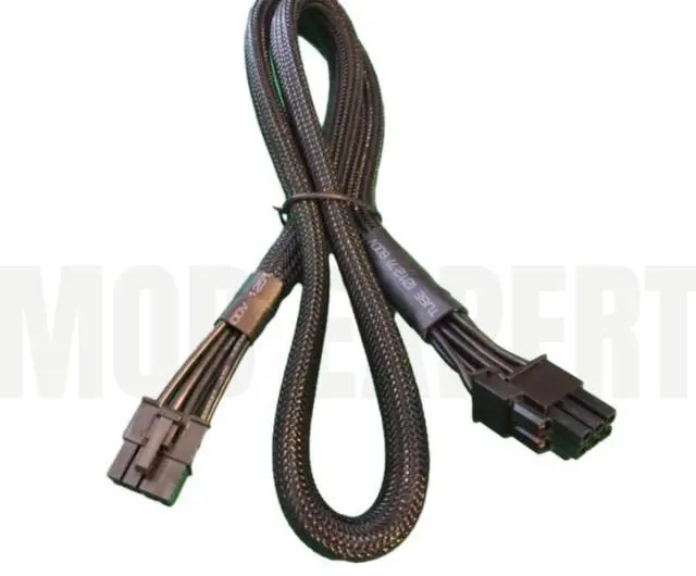 Alt view image 3 of 7 - YEPLOOK PCIe 6+2Pin Single 8Pin GPU Power Cable for SEASONIC FOCUS PLUS Platinum PX-1000 1000W, PX-850 850W, PX-750 750W, PX-650 650W, PX-550 550W Modular Power, 18AWG Sleeved Net 60CM/23.62inch