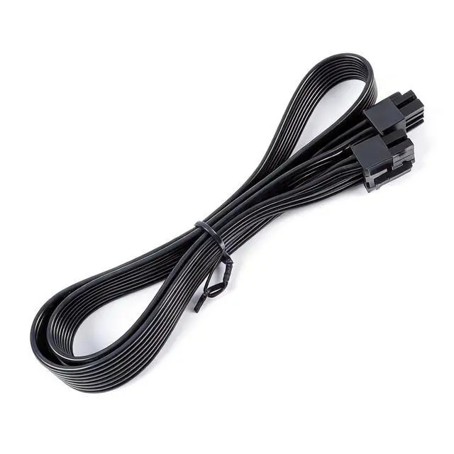 Alt view image 7 of 7 - YEPLOOK PCIe 8Pin 6+2Pin Single 8Pin Flat GPU Power Cable for Corsair AX1200 1200W Modular Power, 18AWG Tinned Copper Wire, 60 CM/ 23.6in/1.97ft.