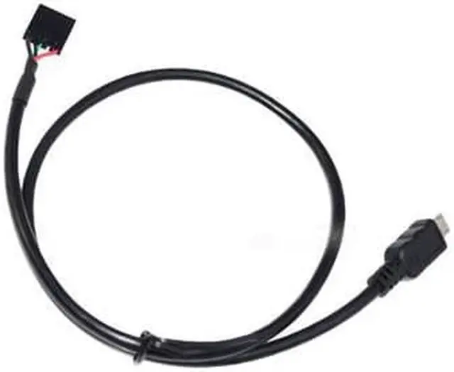 Alt view image 2 of 2 - 50CM micro usb 5pin male to 1x 5Pin Female 0.1" USB header PCB motherboard cable