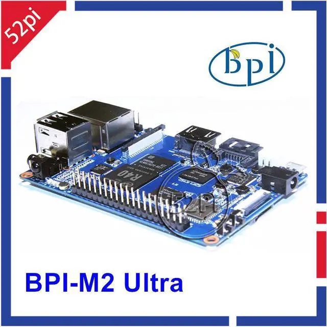 Main image of BPI-M2U Banana Pi M2U BPI-M2 Ultra R40 Quad-Core 2GB RAM + SATA WiFi Bluetooth
