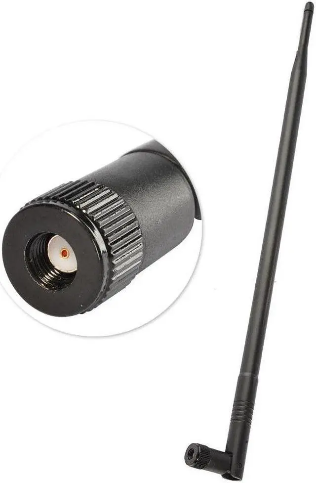 Alt view image 2 of 4 - 4-Pack 2.4GHz 10dBi RP-SMA WiFi Antenna for WiFi Booster Router Adapter Hotspot