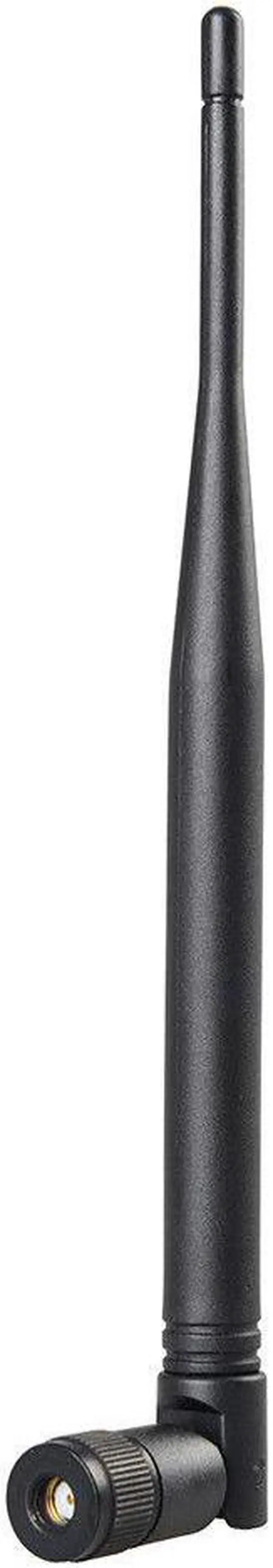 Alt view image 2 of 8 - 2-Pack 6dBi 2.4GHz 5GHz 5.8GHz WiFi RP-SMA Antenna & IPX U.FL Pigtail Cable 15cm