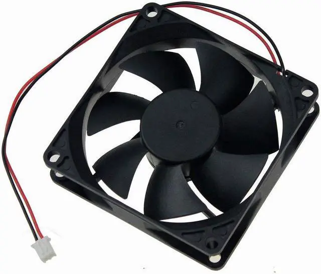 Alt view image 2 of 6 - 12V 0.2A 8cm 80mm 80x80x20mm Brushless PC CPU fan Cooling Cooler Fan 2pin