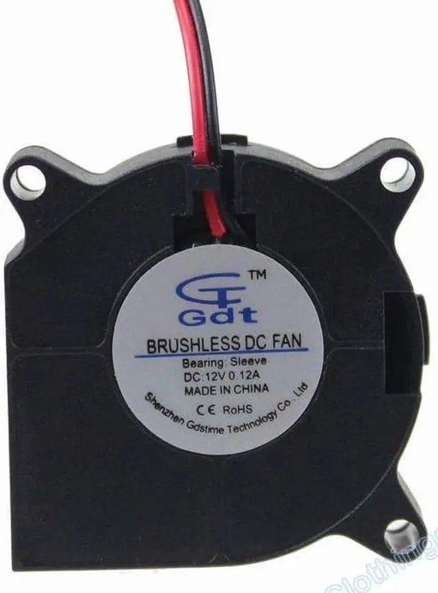 Alt view image 6 of 7 - 4cm 40x40x20mm 12V Brushless DC Blower Cooling Turbo Fan 2pin