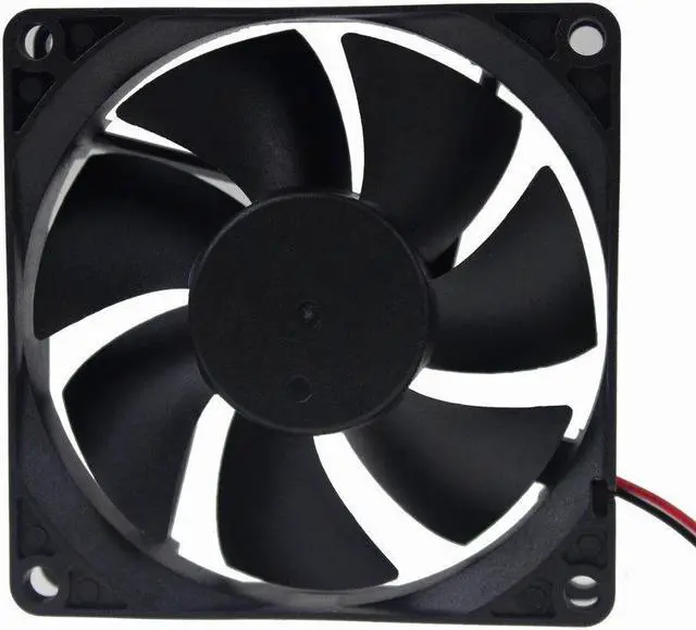 Alt view image 3 of 6 - 12V 0.2A 8cm 80mm 80x80x20mm Brushless PC CPU fan Cooling Cooler Fan 2pin