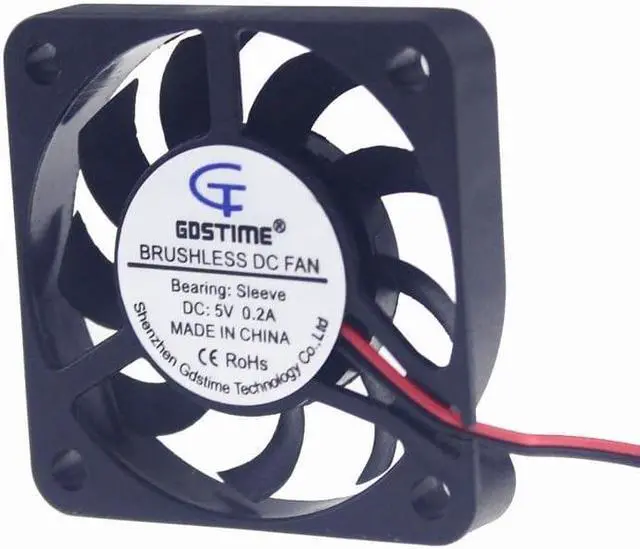 Alt view image 4 of 4 - Hydraumatic 12V 4cm 40mm 40x40x20mm 4020H Computer CPU Cooler Cooling Fan 3pin