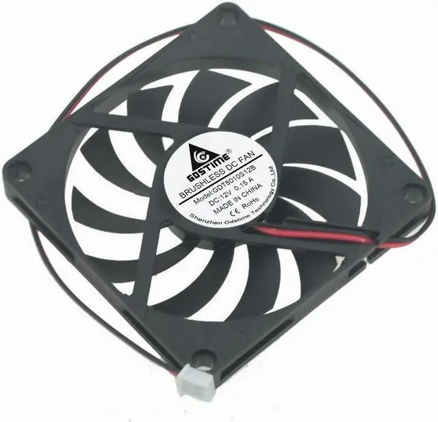 Main image of DC 12V 8cm 80X10 80x80x10 2Pin Brushless PC CPU Case Cooling Fan