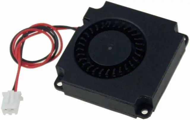 Alt view image 3 of 7 - 4cm 40x40x10mm Ball Bearing 12V Brushless Blower Cooling Fan 2pin