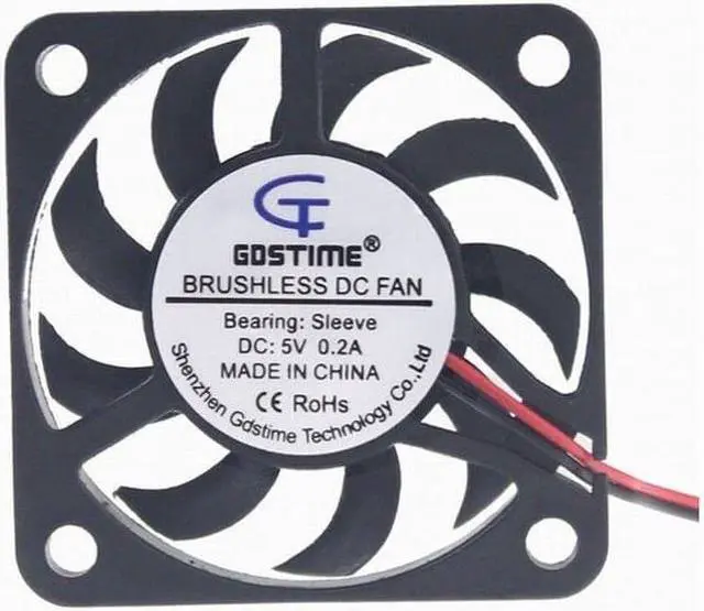 Alt view image 2 of 4 - Hydraumatic 12V 4cm 40mm 40x40x20mm 4020H Computer CPU Cooler Cooling Fan 3pin
