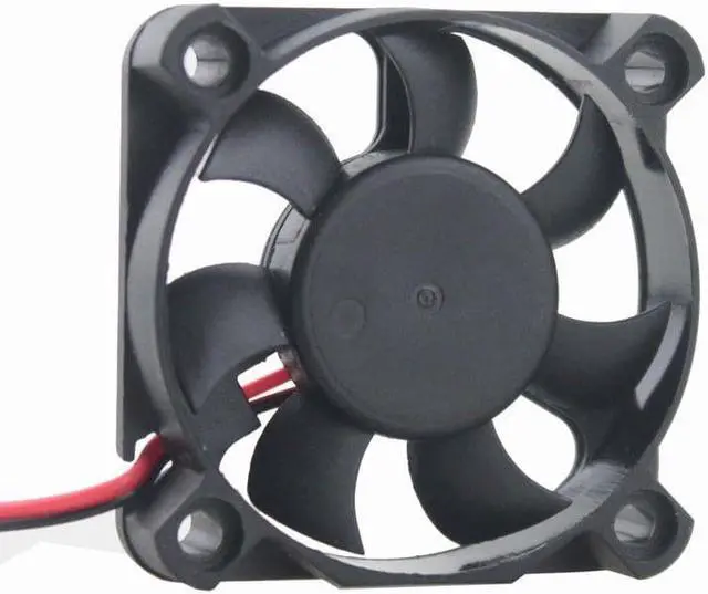 Alt view image 2 of 6 - 12V 5cm 50mm 50x50x10mm 2pin Brushless PC CPU Case fan Cooling Cooler Fan