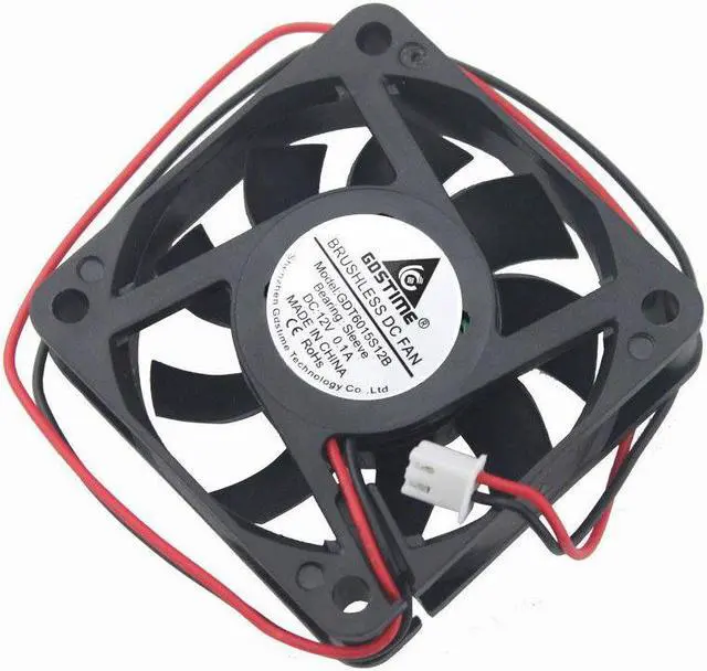 Main image of 12V 6cm 60mm 60x60x15mm Brushless fan Cooling Cooler Fan 2pin 6015S