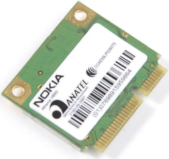 Alt view image 7 of 8 - Atheros AR5B93 Mini PCI-E 300Mbps Wireless Wifi Network BGN Half Size Wlan Card