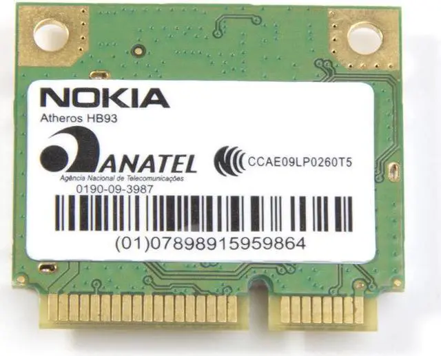 Alt view image 5 of 8 - Atheros AR5B93 Mini PCI-E 300Mbps Wireless Wifi Network BGN Half Size Wlan Card